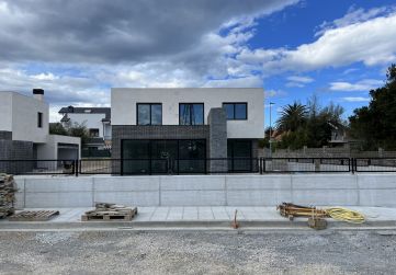 Fachada sur de una vivienda