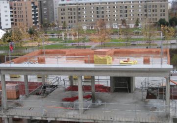 Albañileria en Planta Cubierta Fase 2