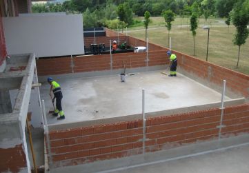 Trabajos en terrazas Viv Planta Baja